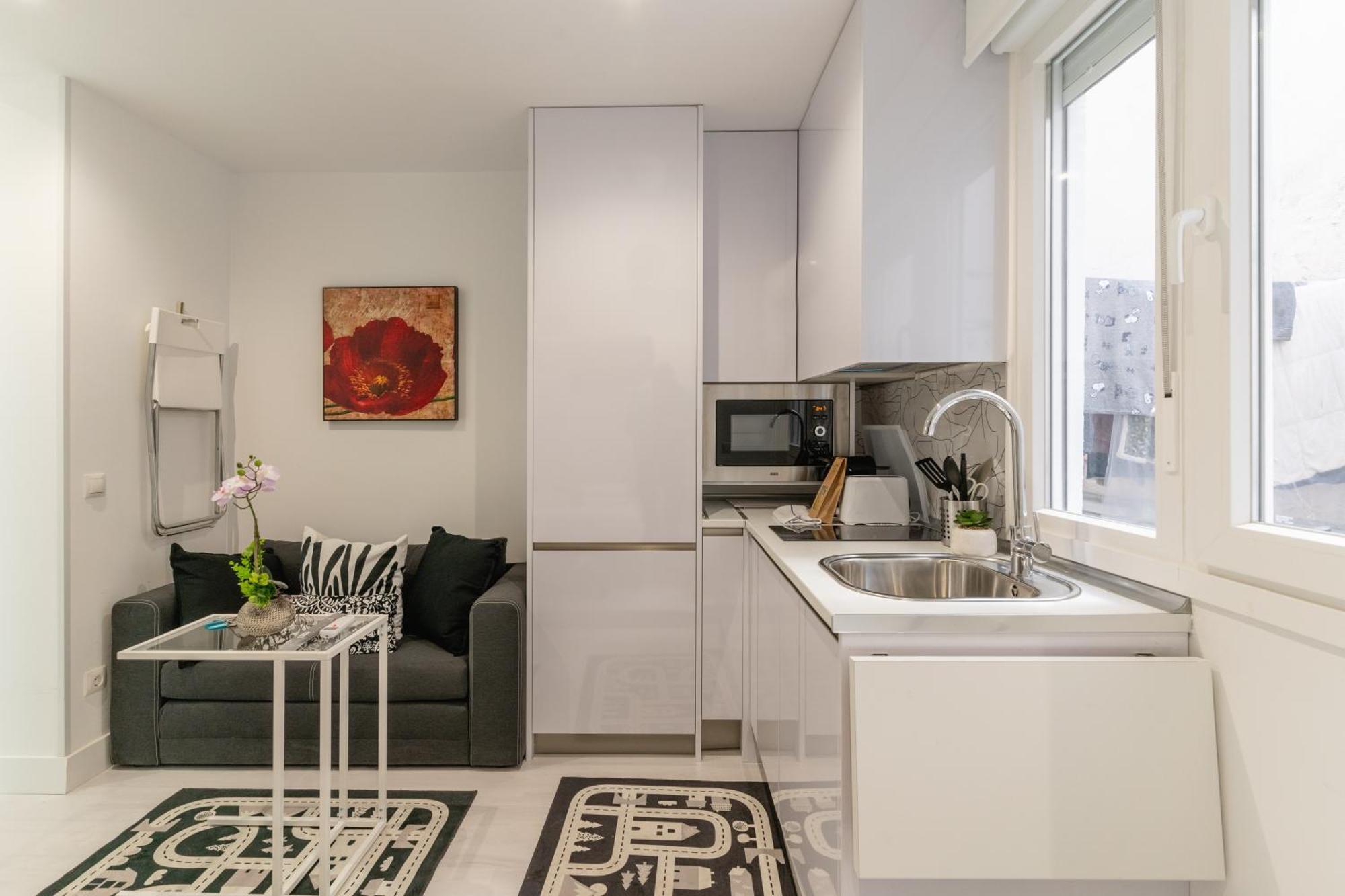 Modern Studio-1Bathroom-Chueca 马德里 外观 照片