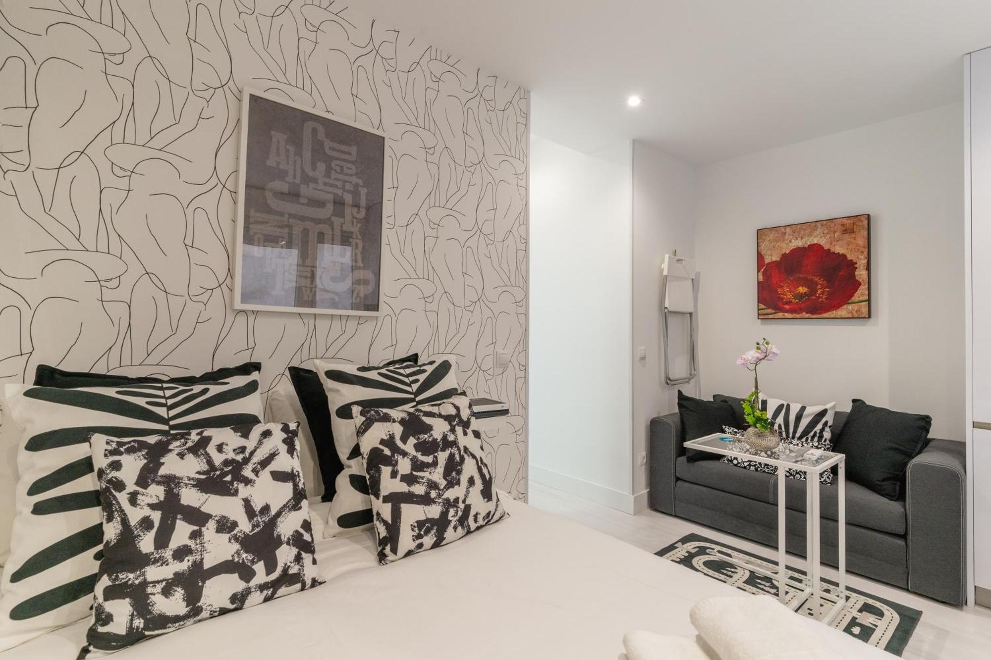 Modern Studio-1Bathroom-Chueca 马德里 外观 照片
