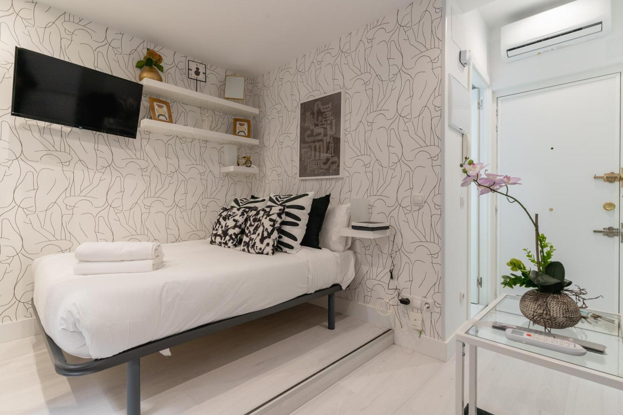 Modern Studio-1Bathroom-Chueca 马德里 外观 照片